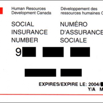Canada-P-Social Insurance Numbers
